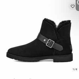 UGG Black Shearling Boots